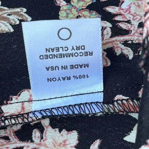 Flynn Skye Black Floral Rara Maxi Skirt M NWOT - Picture 14 of 14